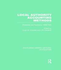 Local Authority Accounting Methods : Problems and Solutions, 1909-1934 (Routledge Library Editions: Accounting)