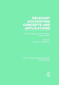 Relevant Accounting Concepts and Applications (RLE Accounting) : The Writings and Contributions of C. Rufus Rorem (Routledge Library Editions: Accounting)