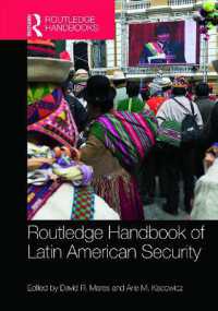 ラウトレッジ版　ラテンアメリカの安全保障ハンドブック<br>Routledge Handbook of Latin American Security