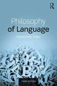 言語哲学入門（第３版）<br>Philosophy of Language （3RD）