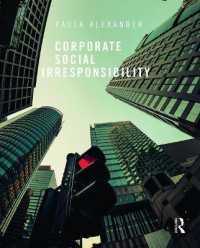 企業の社会的無責任<br>Corporate Social Irresponsibility