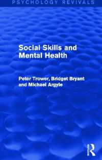 Social Skills and Mental Health (Psychology Revivals) (Psychology Revivals)