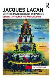 ラカンの精神分析と政治理論<br>Jacques Lacan : Between Psychoanalysis and Politics (Interventions)