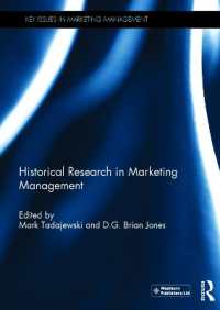 Historical Research in Marketing Management (Key Issues in Marketing Management)