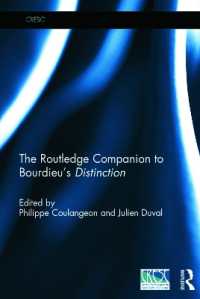 ラウトレッジ版 ブルデュー『ディスタンクシオン』必携<br>The Routledge Companion to Bourdieu's 'Distinction' (Cresc)