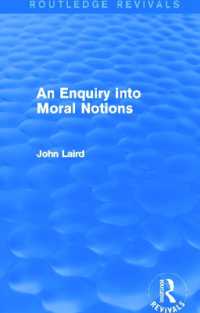 An Enquiry into Moral Notions (Routledge Revivals) (Routledge Revivals)