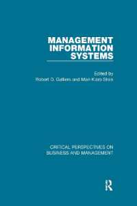 経営情報システム（全４巻）<br>Management Information Systems (Critical Perspectives on Business and Management)