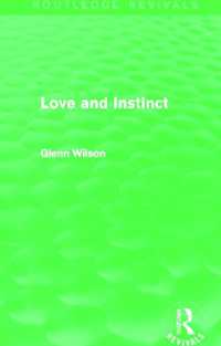 Love and Instinct (Routledge Revivals) (Routledge Revivals)