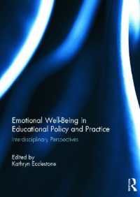 Emotional Well-Being in Educational Policy and Practice : Interdisciplinary Perspectives