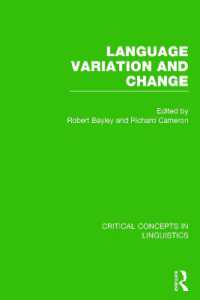 Language Variation and Change (Critical Concepts in Linguistics)