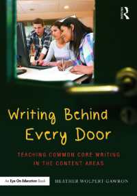 Writing Behind Every Door : Teaching Common Core Writing in the Content Areas