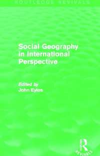 Social Geography (Routledge Revivals) : An International Perspective (Routledge Revivals)