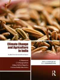 インドにおける気候変動と農業<br>Climate Change and Agriculture in India : Studies from Selected River Basins