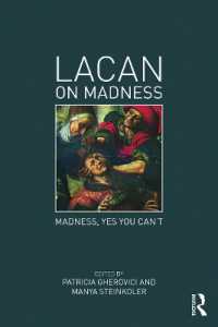 ラカンの狂気論<br>Lacan on Madness : Madness, yes you can't