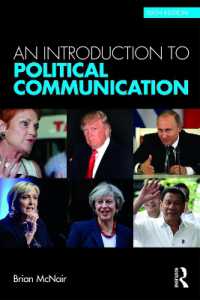 政治コミュニケーション入門（第６版）<br>An Introduction to Political Communication (Communication and Society) （6TH）