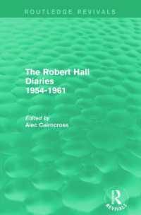 The Robert Hall Diaries 1954-1961 (Routledge Revivals) (Routledge Revivals)
