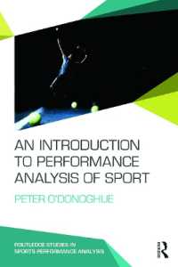 Introduction to Performance Analysis of Sport (Routledge Studies in Sports Performance Analysis) -- Paperback / softback