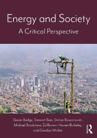Energy and Society : A Critical Perspective