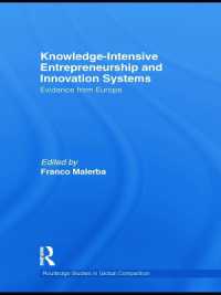 Knowledge-Intensive Entrepreneurship and Innovation Systems : Evidence from Europe (Routledge Studies in Global Competition)