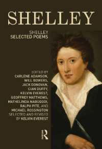 シェリー名詩選（ロングマン注解版）<br>Shelley: Selected Poems (Longman Annotated English Poets)