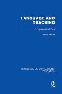 Language & Teaching : A Psychological View (Routledge Library Editions: Education)