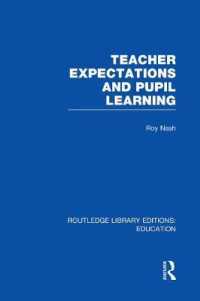 Teacher Expectations and Pupil Learning (RLE Edu N) (Routledge Library Editions: Education)