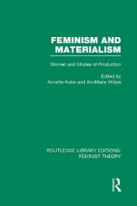 Feminism and Materialism (RLE Feminist Theory) : Women and Modes of Production (Routledge Library Editions: Feminist Theory)