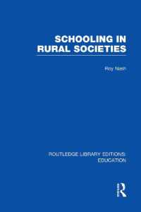 Schooling in Rural Societies (RLE Edu L) (Routledge Library Editions: Education)