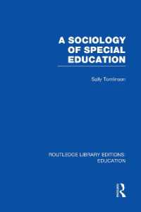 A Sociology of Special Education (RLE Edu M) (Routledge Library Editions: Education)
