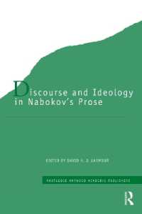 Discourse and Ideology in Nabokov's Prose (Routledge Harwood Studies in Russian and European Literature)