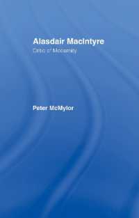 Alasdair MacIntyre : Critic of Modernity