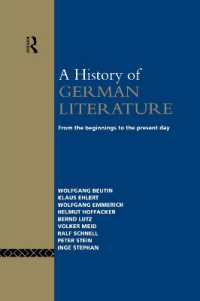 A History of German Literature : From the Beginnings to the Present Day