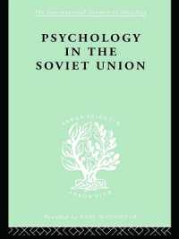 Psychology in the Soviet Union Ils 272 (International Library of Sociology)