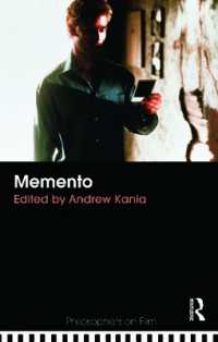 映画「メメント」の哲学<br>Memento (Philosophers on Film)