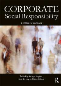 企業の社会的責任：研究ハンドブック<br>Corporate Social Responsibility : A Research Handbook