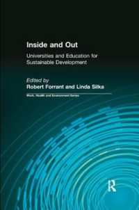 Inside and Out : Universities and Education for Sustainable Development (Work, Health and Environment Series)
