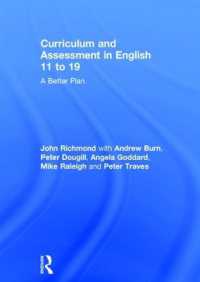 Curriculum and Assessment in English 11 to 19 : A Better Plan