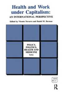 An International Perspective : An International Perspective (Policy, Politics, Health and Medicine Series)