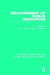 Measurement of Human Resources (Routledge Library Editions: Human Resource Management)