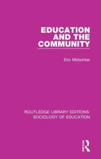 Education and the Community (Routledge Library Editions: Sociology of Education)
