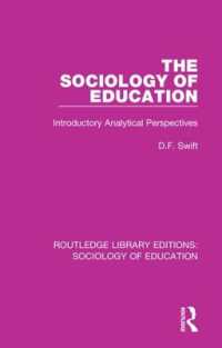 The Sociology of Education : Introductory Analytical Perspectives (Routledge Library Editions: Sociology of Education)