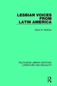 Lesbian Voices from Latin America (Routledge Library Editions: Literature and Sexuality)