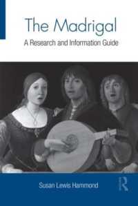 The Madrigal : A Research and Information Guide (Routledge Music Bibliographies)