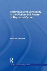 Technique and Sensibility in the Fiction and Poetry of Raymond Carver (Studies in Major Literary Authors)