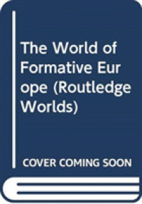The World of Formative Europe (Routledge Worlds)