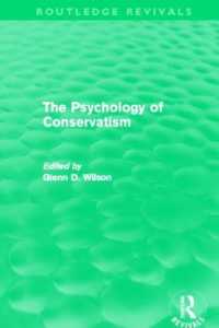 The Psychology of Conservatism (Routledge Revivals) (Routledge Revivals)