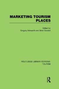 Marketing Tourism Places (RLE Tourism) (Routledge Library Editions: Tourism)