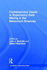 Contemporary Issues in Exploratory Data Mining in the Behavioral Sciences (Quantitative Methodology Series)