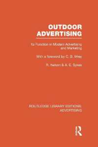 Outdoor Advertising (Routledge Library Editions : Advertising)