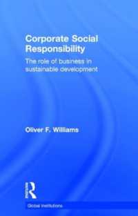 企業の社会的責任：持続可能な開発に対するビジネスの役割<br>Corporate Social Responsibility : The Role of Business in Sustainable Development (Global Institutions)